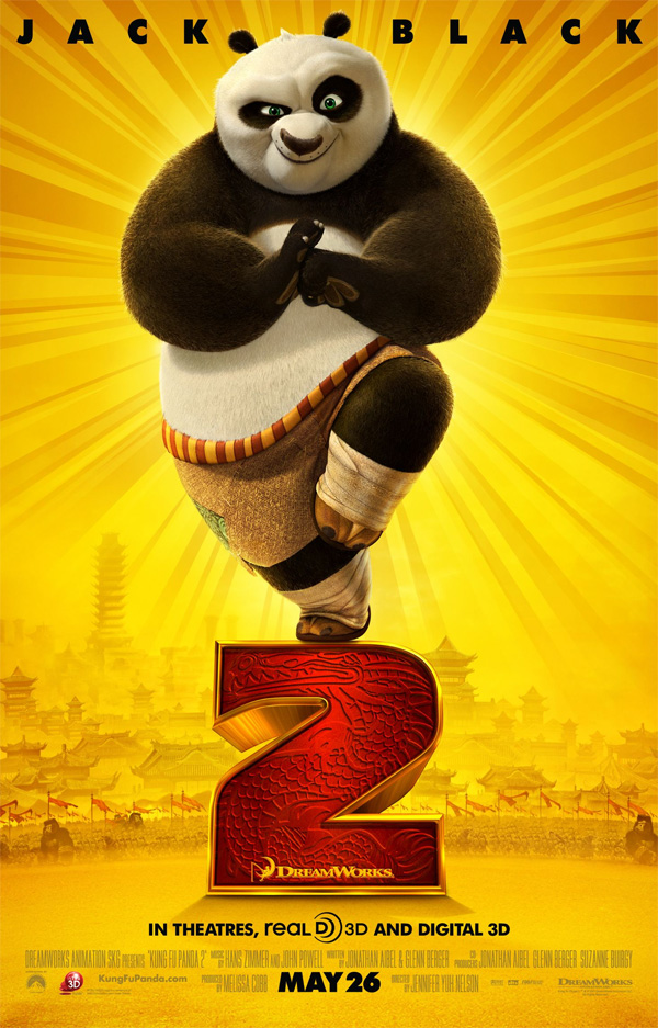 Кунг-фу панда 2, постеры. кадров у фильма: 43трейлеров у фильма: 15